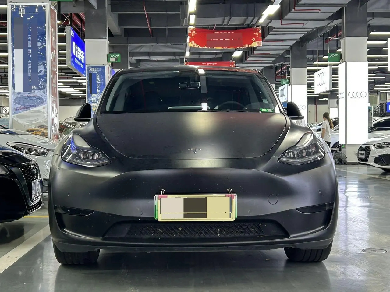 Tesla 2022 Model Y rear-wheel drive version (facelift) automatic gear 3
