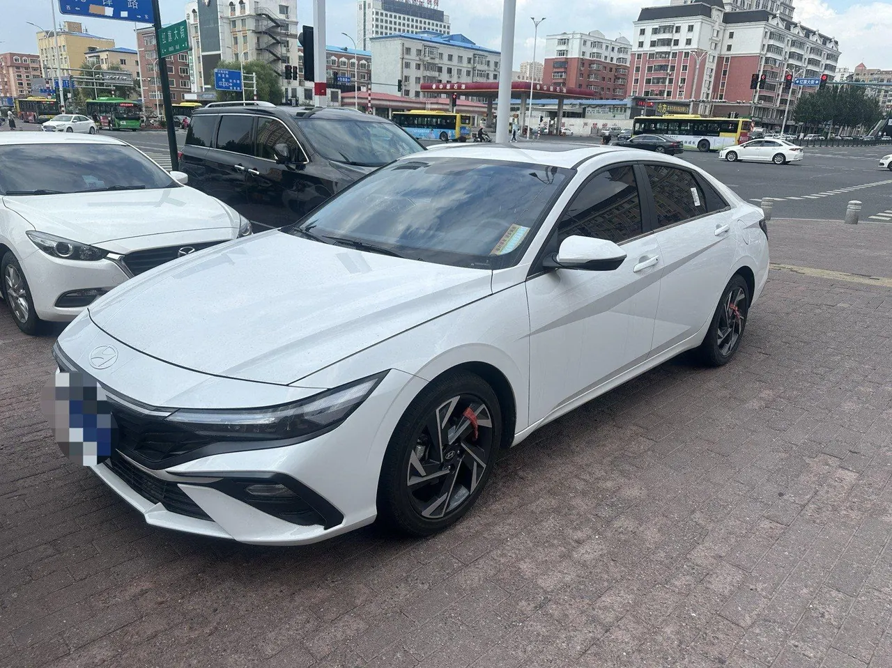 Hyundai 2023 Elantra-sedan 1.5 stepless GLX elite automatic gear - View 1