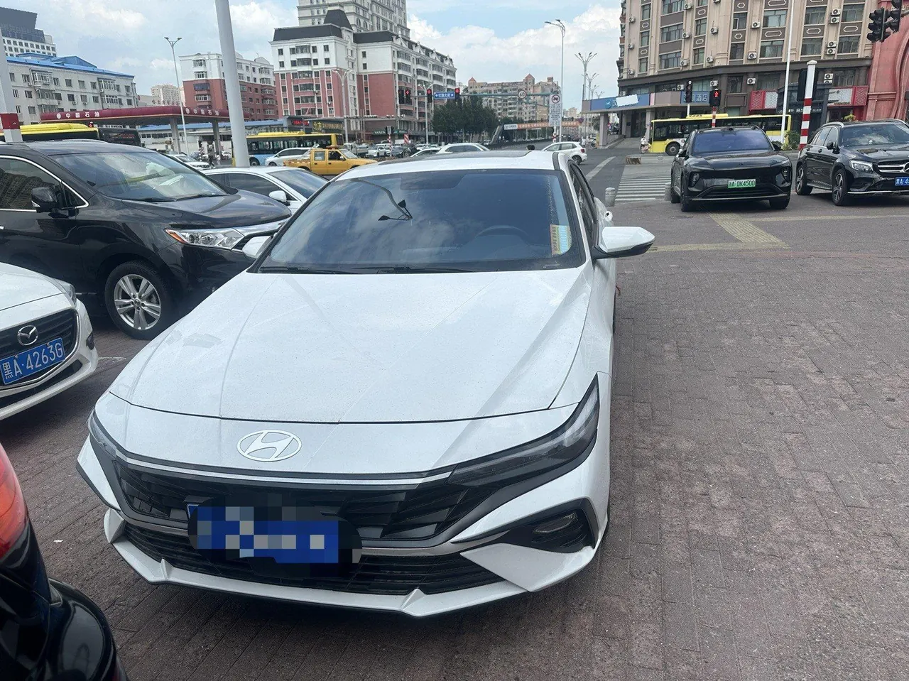 Hyundai 2023 Elantra-sedan 1.5 stepless GLX elite automatic gear 2