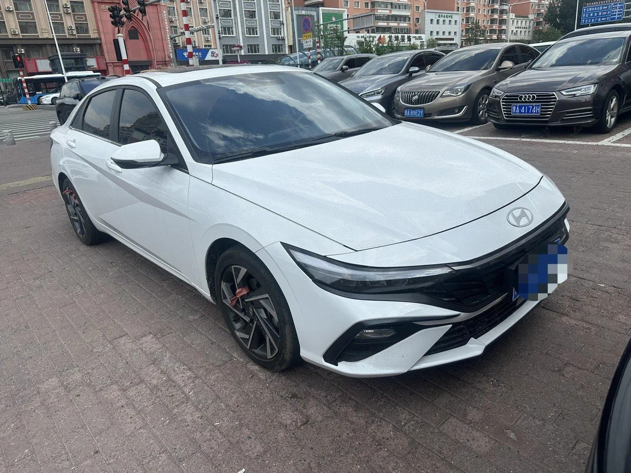 Hyundai 2023 Elantra-sedan 1.5 stepless GLX elite automatic gear 8