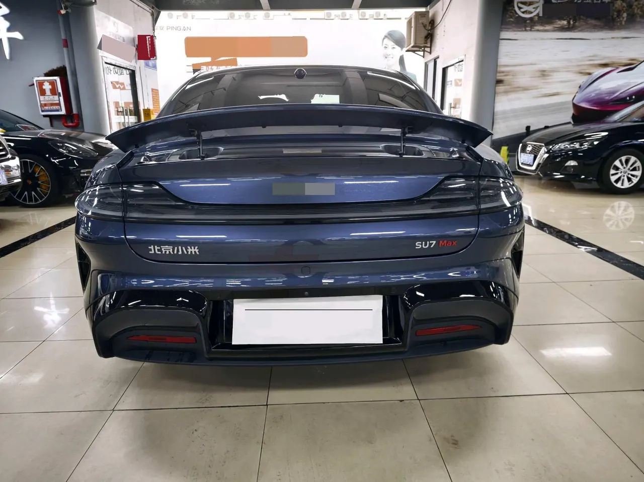 MI 2024 SU 7 750km Four-wheel Drive Max Founding Edition Automatic Gear 9