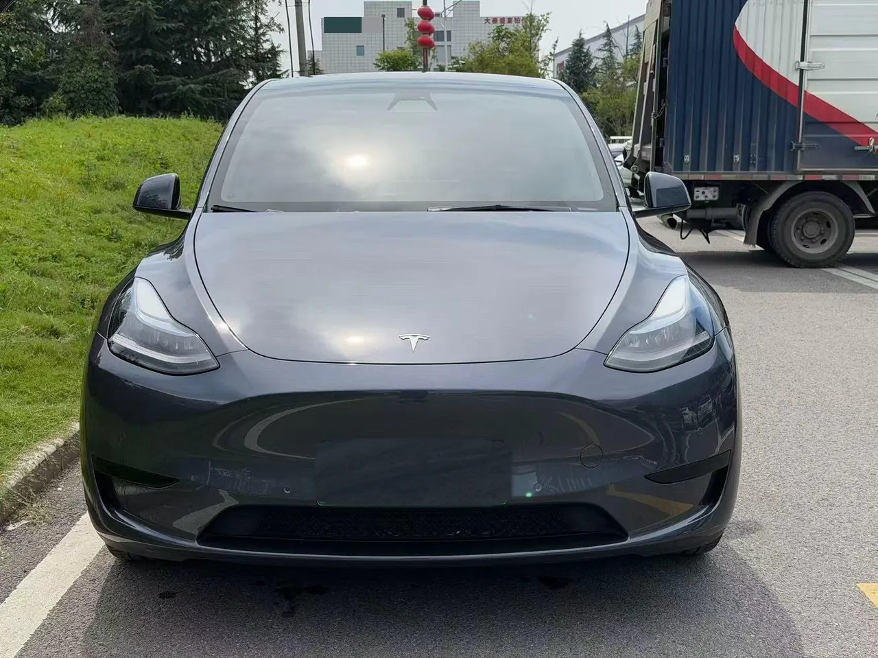 Tesla 2022 Model Y rear-wheel drive version (facelift) automatic gear 3