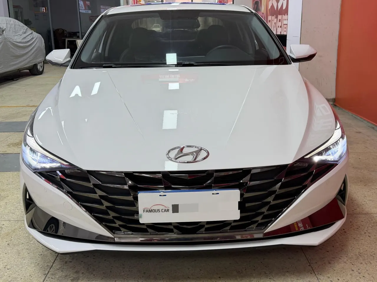 Hyundai 2023 Elantra-sedan 1.5 stepless GLX elite automatic gear 2