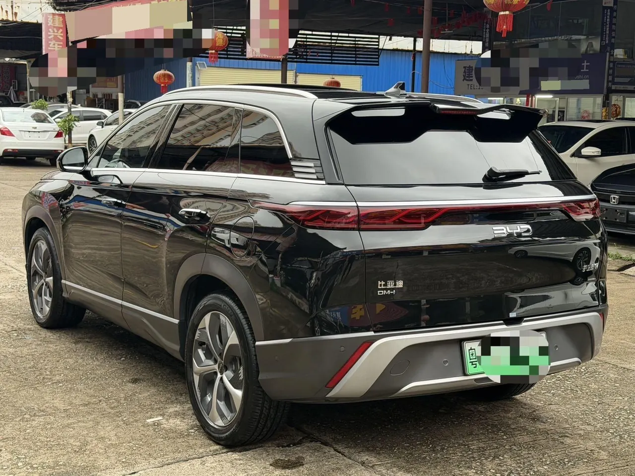 BYD 2024 frigate 07 DM-i 1.5T stepless glory version 205KM flagship automatic gear 22