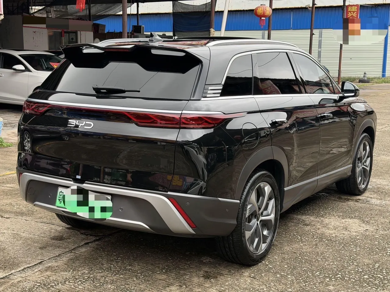 BYD 2024 frigate 07 DM-i 1.5T stepless glory version 205KM flagship automatic gear 23