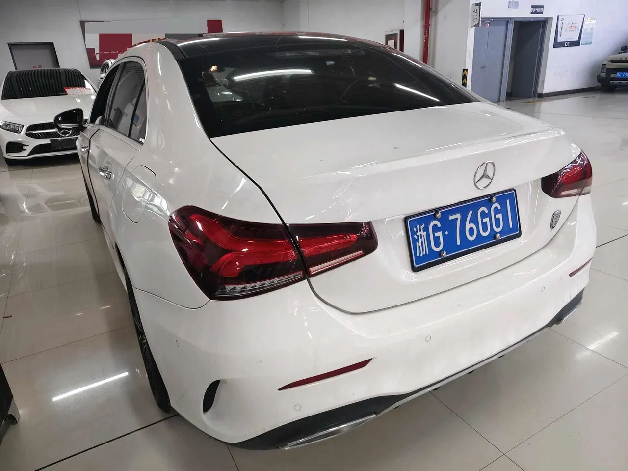 Mercedes Benz Class A 2021 A 200 L 1.3T Fashion Automatic Gear 4