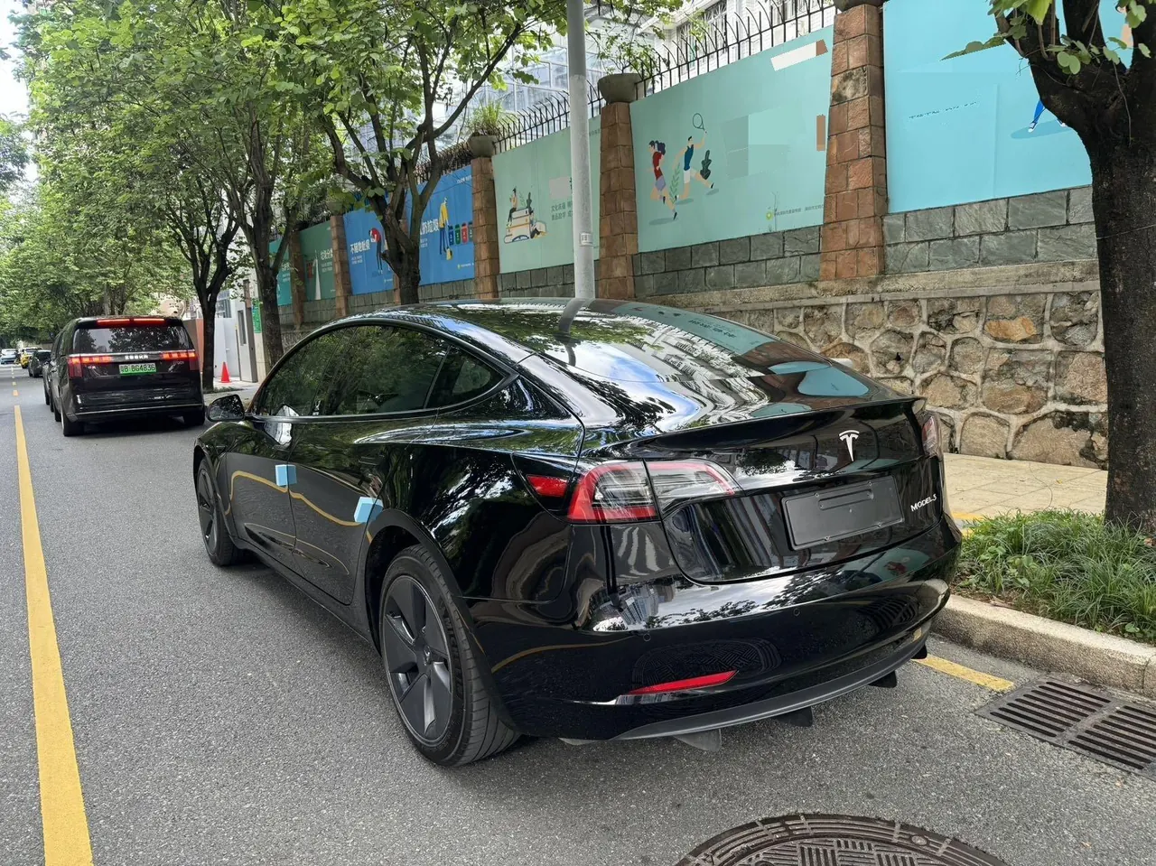 Tesla 2022 Model 3 rear-wheel drive version of automatic transmission 4