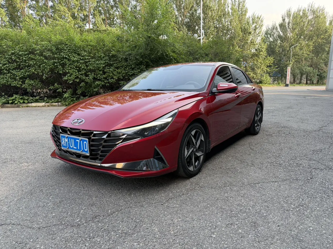 Hyundai 2021 Elantra-sedan 1.5 stepless GLX elite automatic gear - View 1
