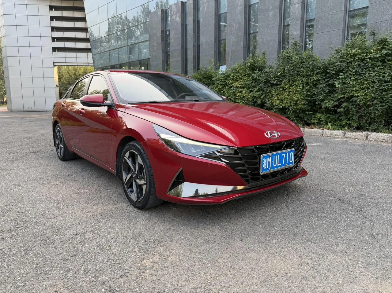 Hyundai 2021 Elantra-sedan 1.5 stepless GLX elite automatic gear 3
