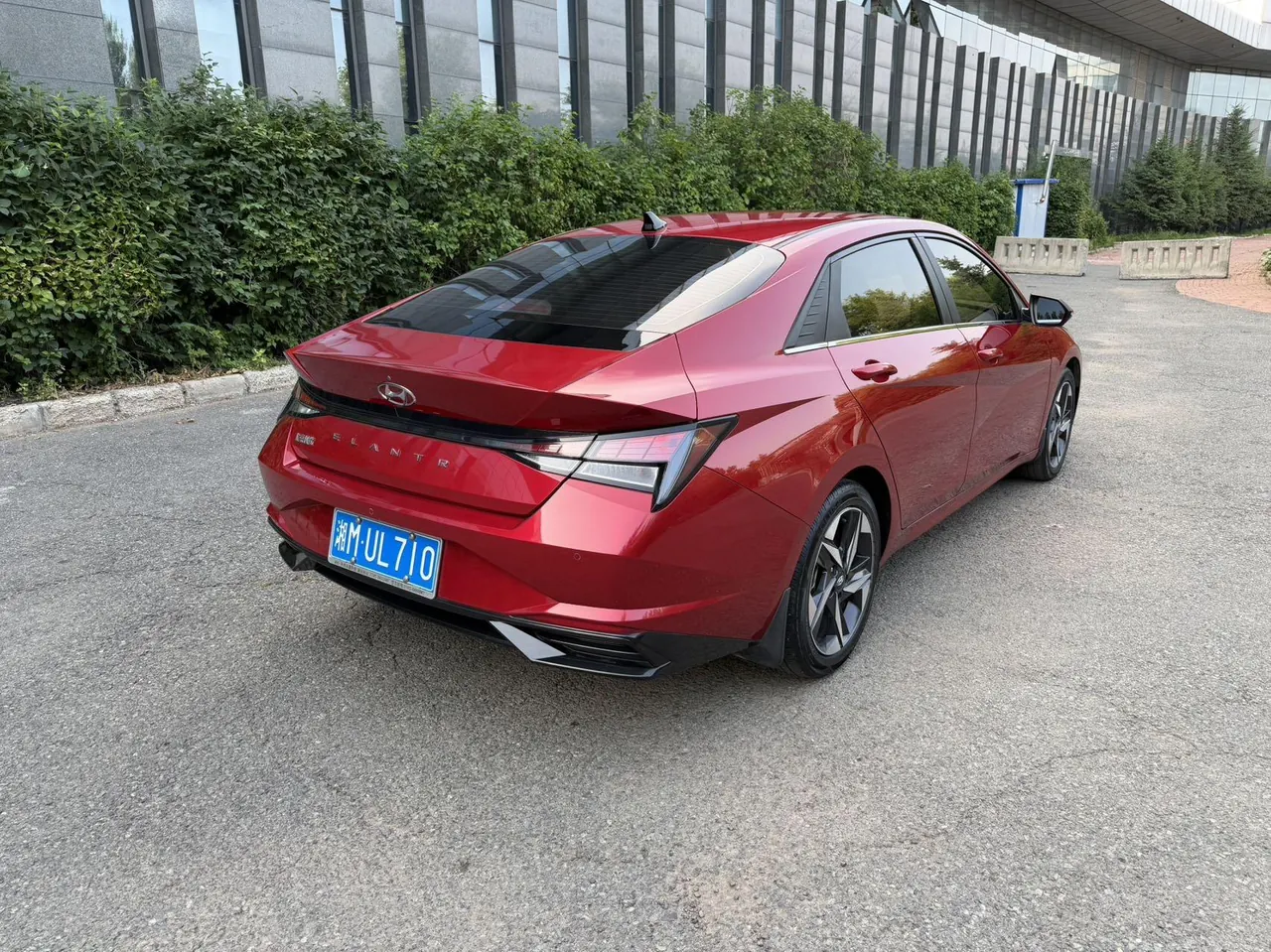 Hyundai 2021 Elantra-sedan 1.5 stepless GLX elite automatic gear 4
