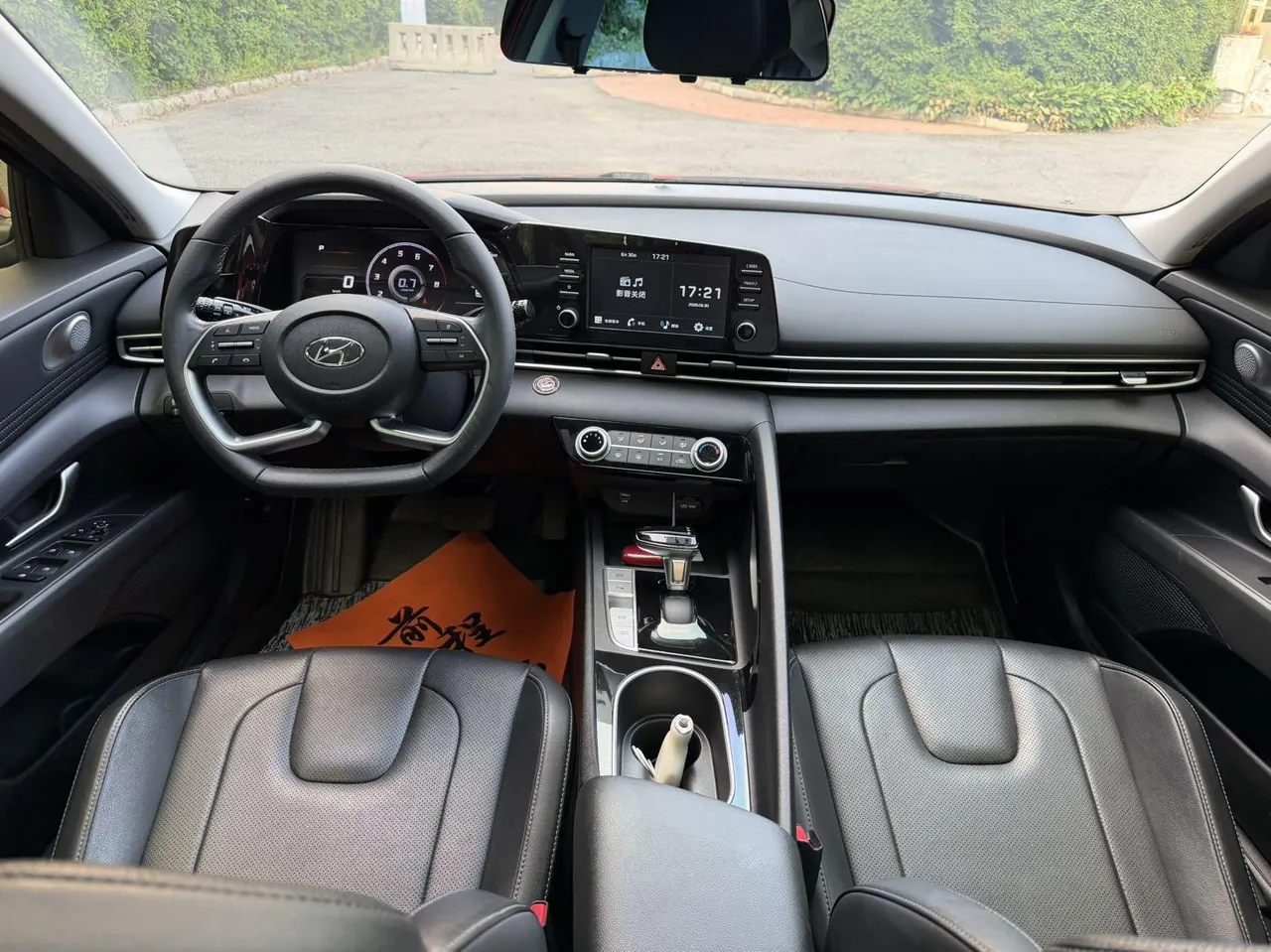 Hyundai 2021 Elantra-sedan 1.5 stepless GLX elite automatic gear 8