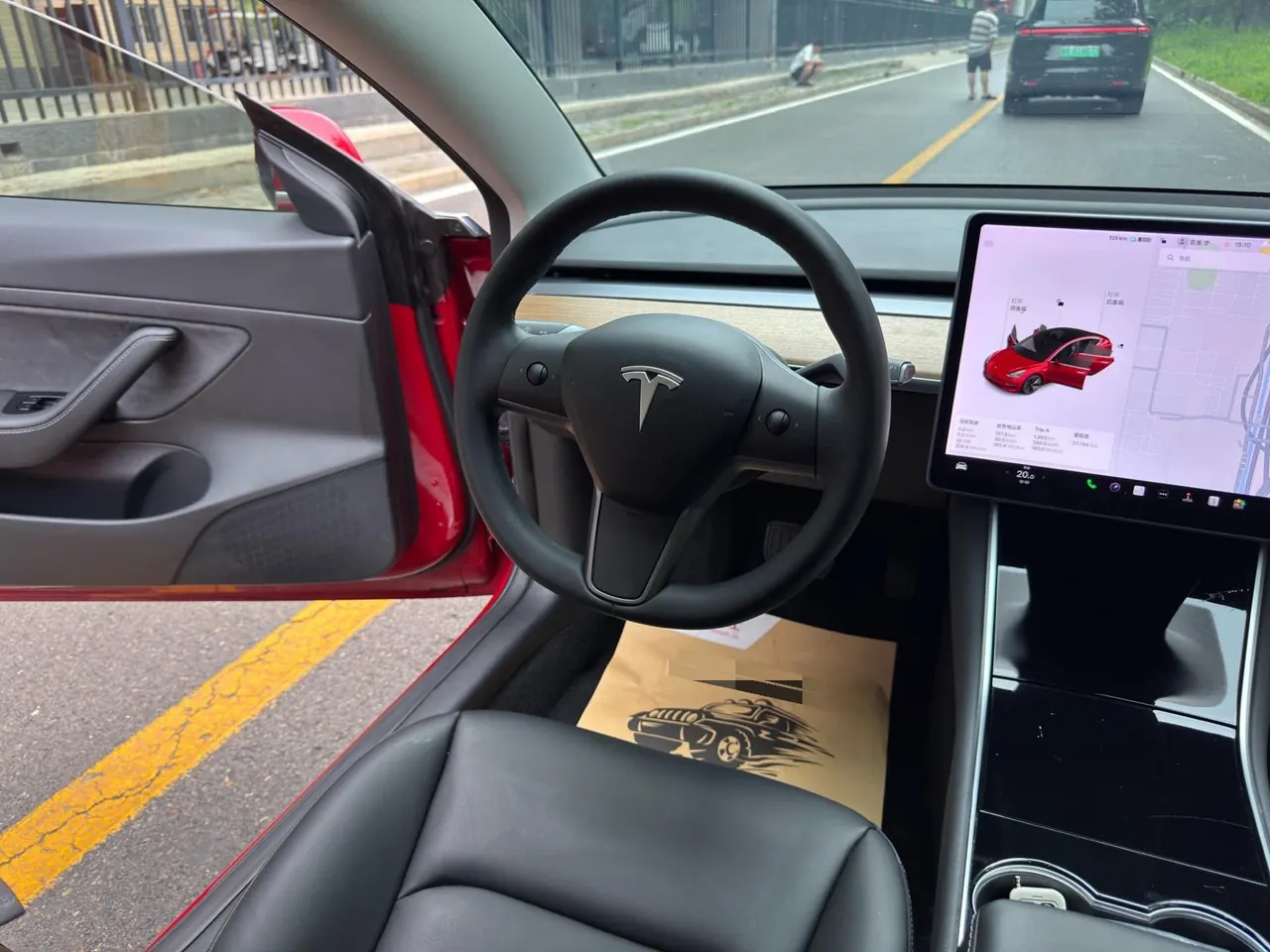 Tesla 2020 Model 3 long endurance rear wheel drive version (modified) automatic gear 10