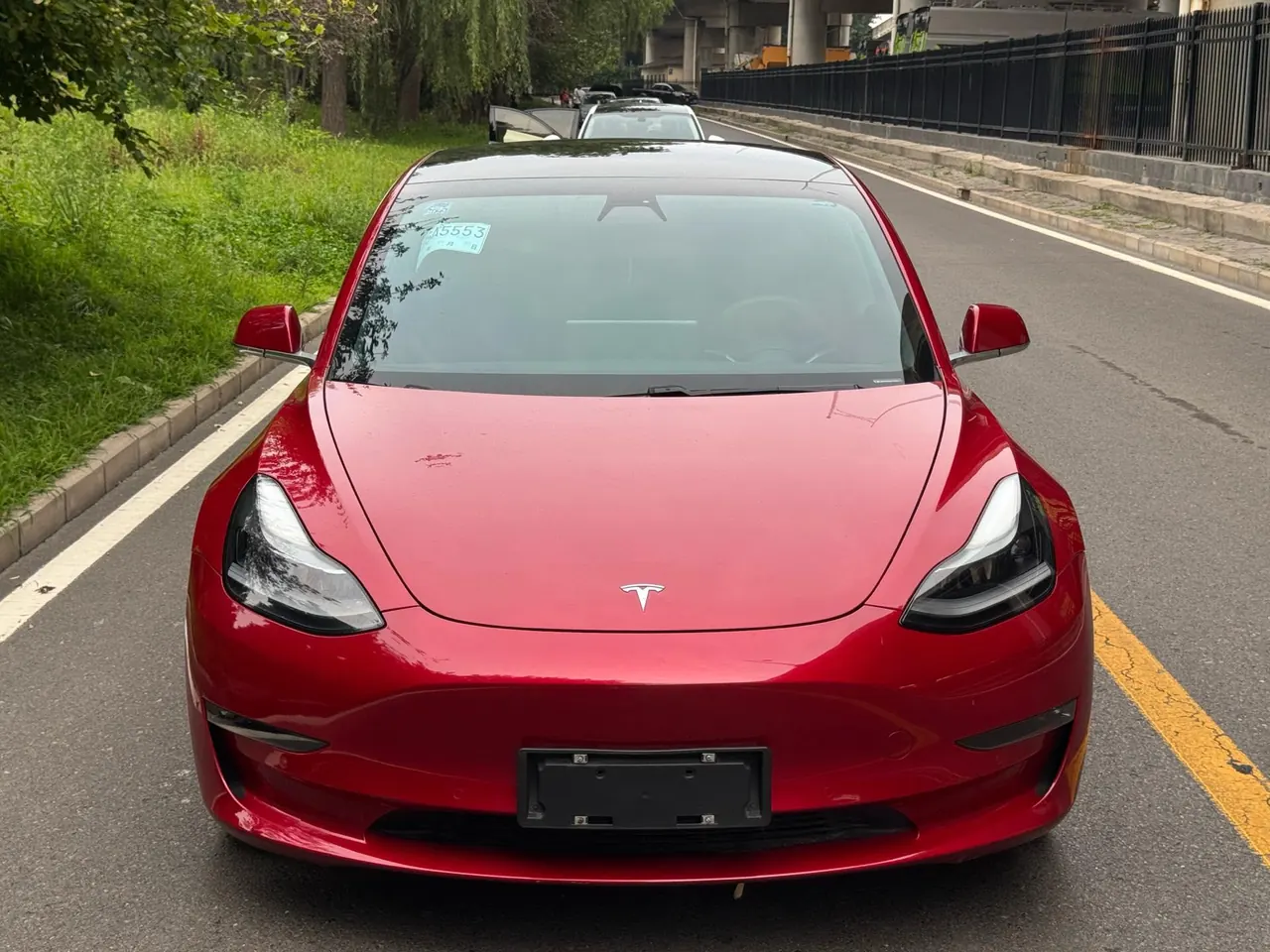 Tesla 2020 Model 3 long endurance rear wheel drive version (modified) automatic gear 2