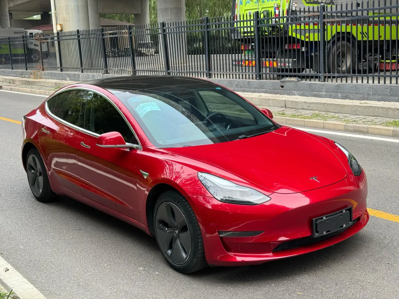 Tesla 2020 Model 3 long endurance rear wheel drive version (modified) automatic gear 3