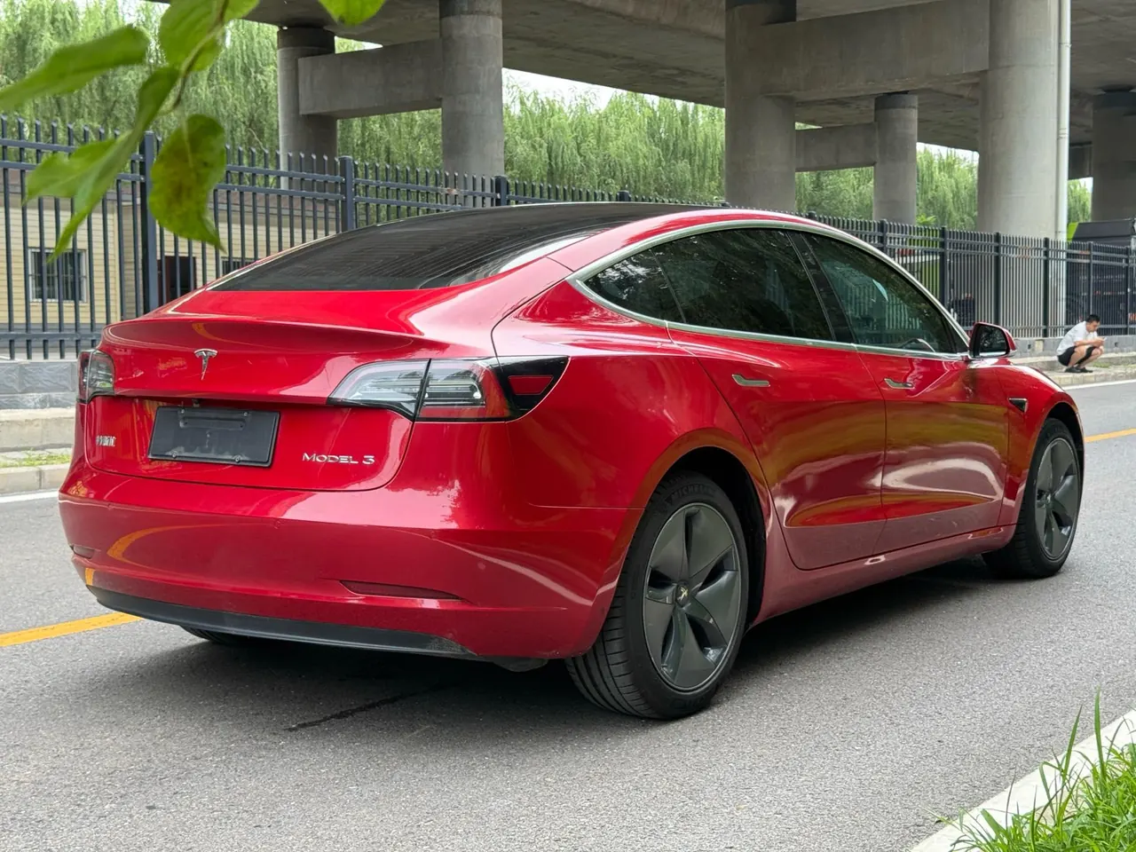 Tesla 2020 Model 3 long endurance rear wheel drive version (modified) automatic gear 4