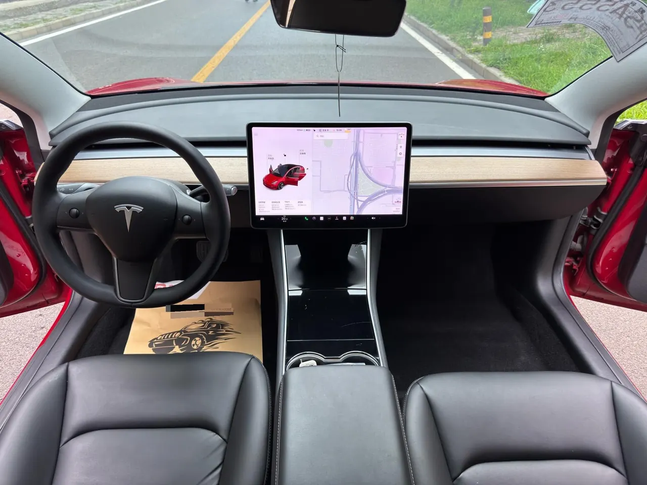 Tesla 2020 Model 3 long endurance rear wheel drive version (modified) automatic gear 9