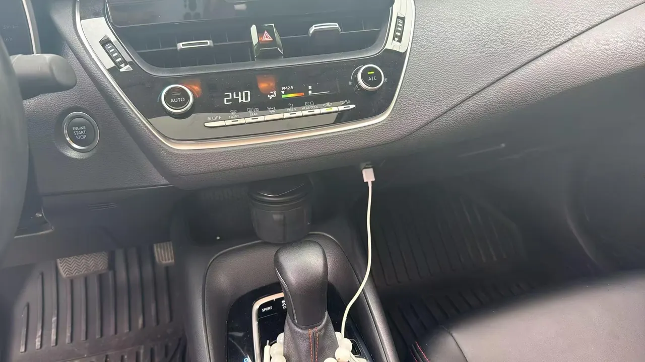 Toyota 2024 corolla 1.2T stepless elite version of automatic gear 5