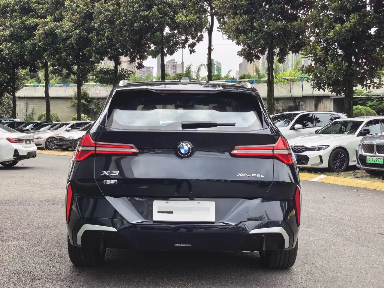 BMW 2025 X3 xDrive25L 2.0T luxury set automatic gear 4