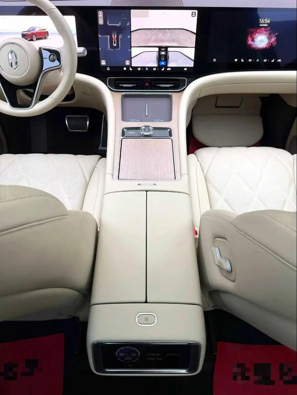AITO 2025 AITO M9 extended range Ultra version 52kWh6 seat version automatic gear 15
