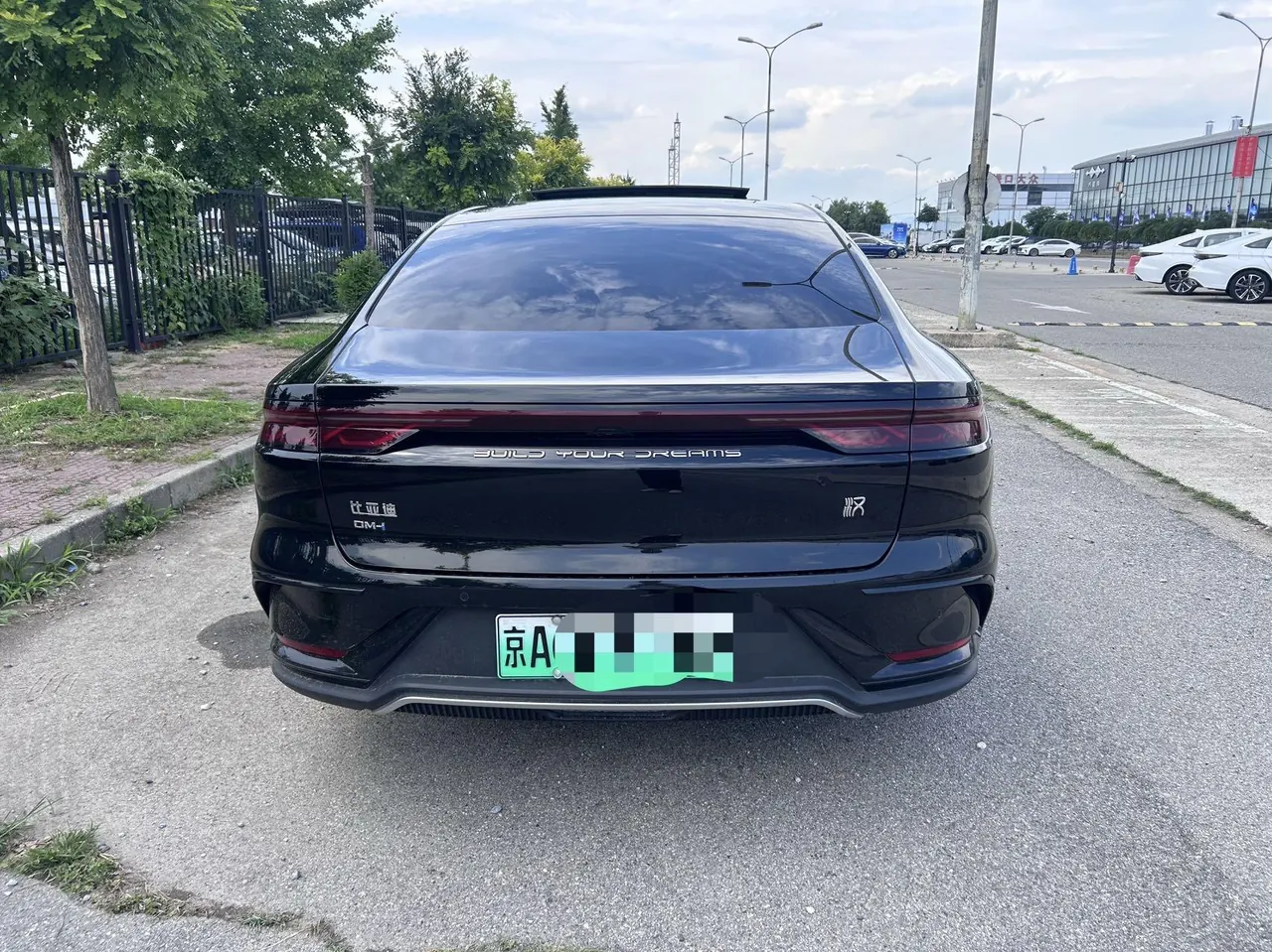 BYD 2024 Han DM-i 1.5T stepless glory version 121KM noble automatic gear 8