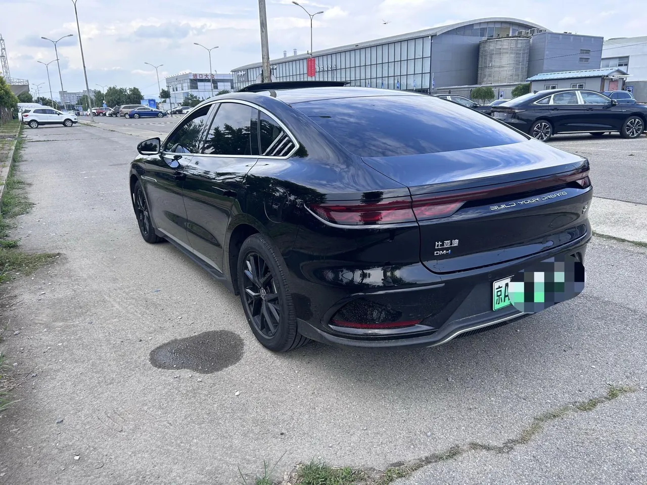 BYD 2024 Han DM-i 1.5T stepless glory version 121KM noble automatic gear 9