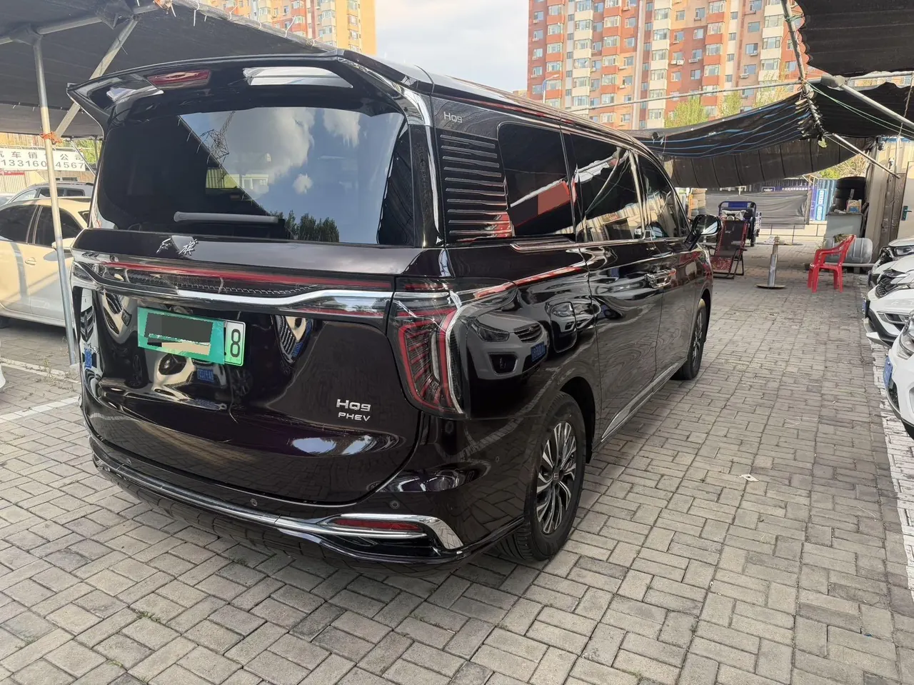 HongQi 2024 HQ9 PHEV 2.0T 4-wheel drive deluxe automatic gear 7