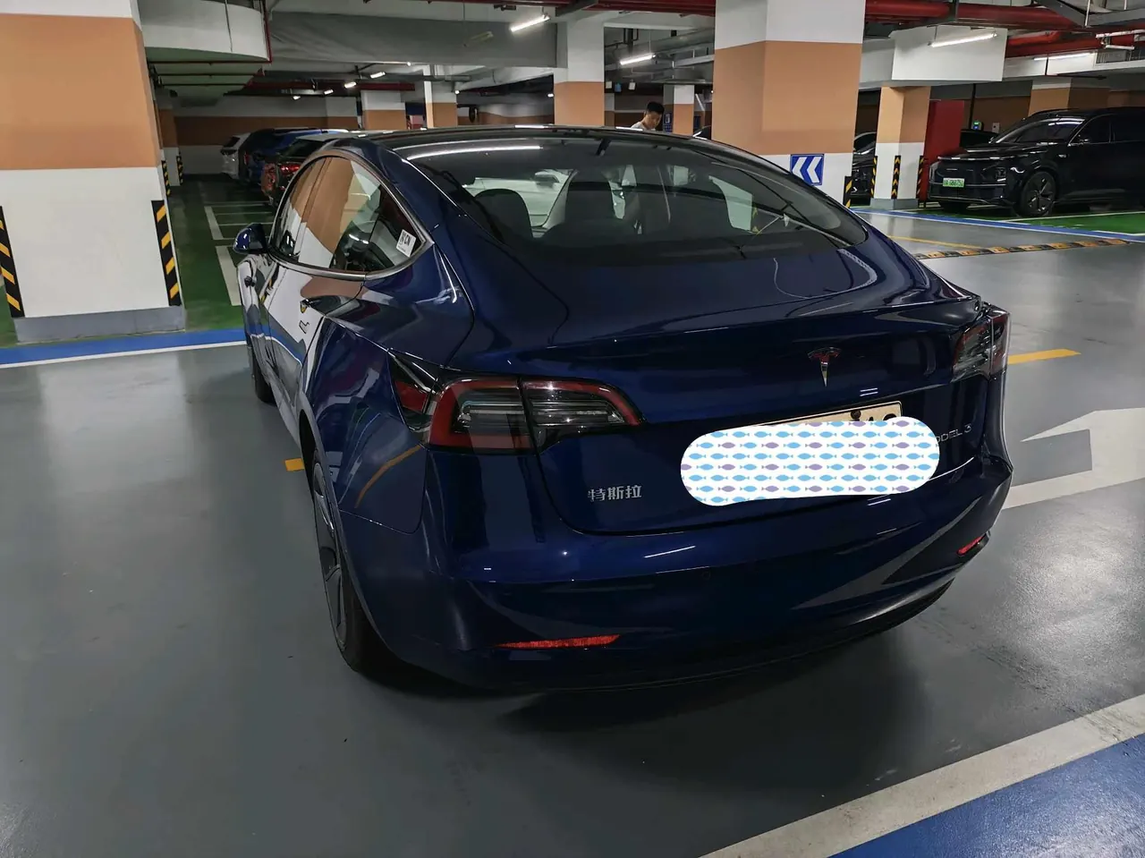 Tesla 2022 Model 3 rear-wheel drive version of automatic transmission 2