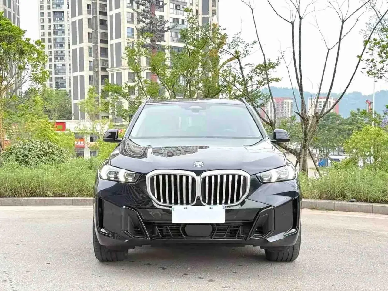 BMW 2025 X5 xDrive30Li 48V 2.0T exclusive m sports obsidian night suit automatic gear 2