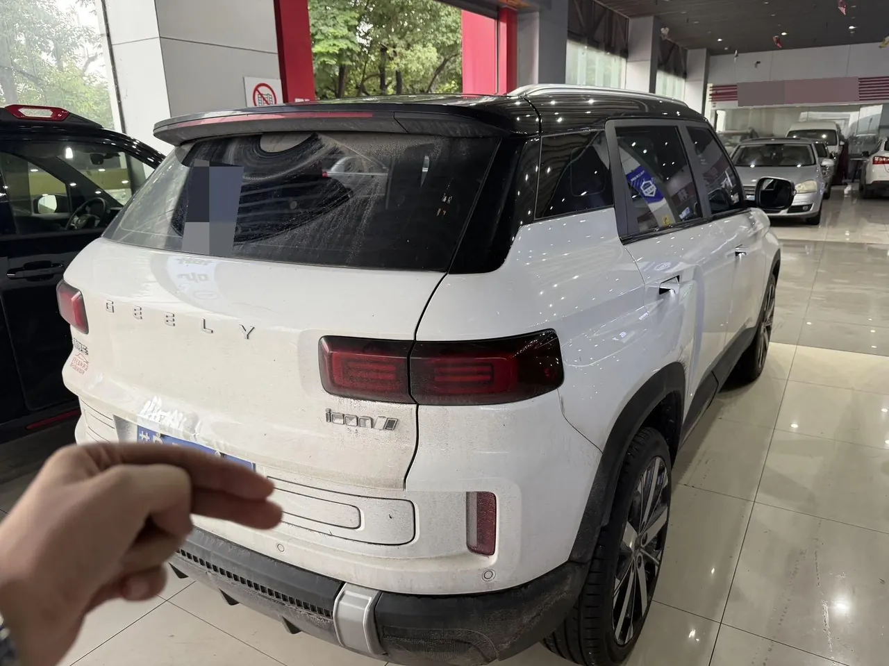 Geely 2023 icon 1.5TD chocolate alcohol version of automatic gear 3