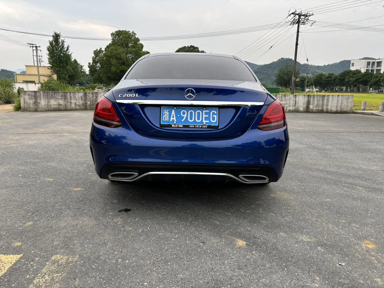 Mercedes Benz Class C 2020 C 200 L 1.5T Fashion (Modified) Automatic Gear 8