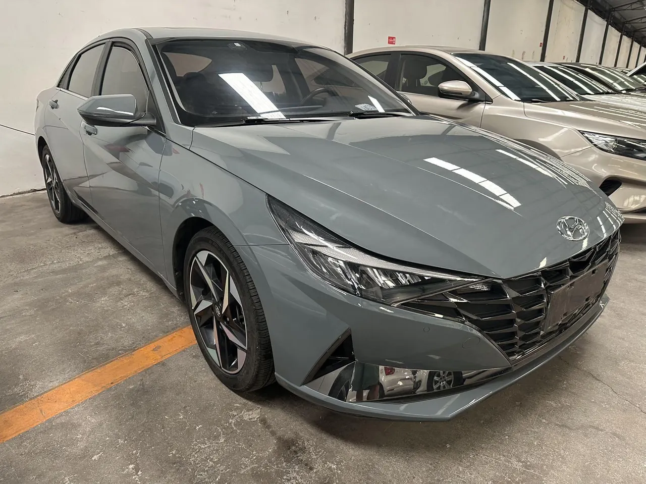 Hyundai 2021 Elantra-sedan 1.5 stepless GLX elite automatic gear 2