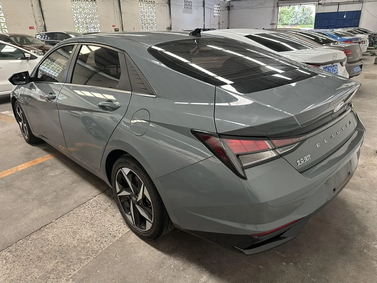 Hyundai 2021 Elantra-sedan 1.5 stepless GLX elite automatic gear 3