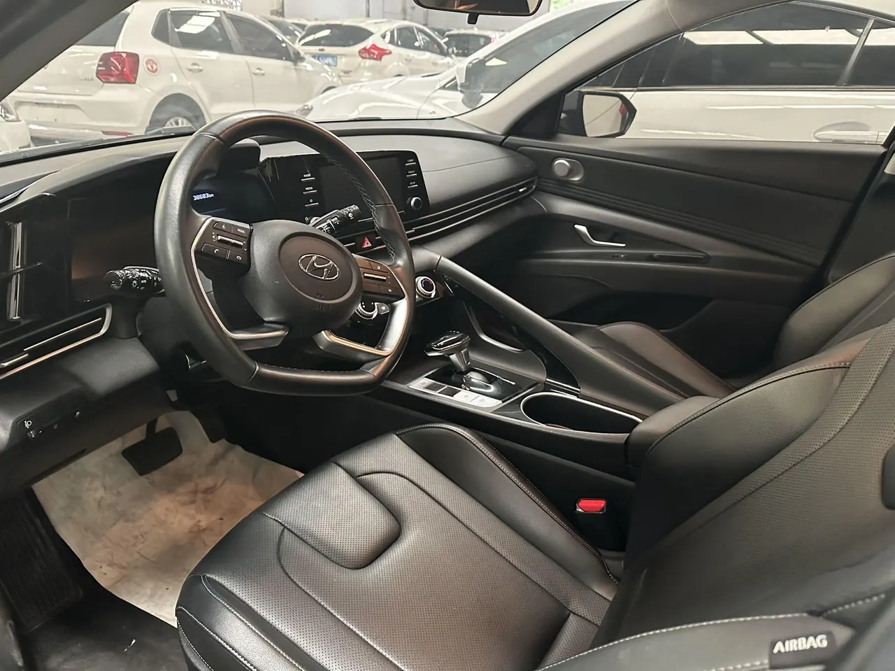 Hyundai 2021 Elantra-sedan 1.5 stepless GLX elite automatic gear 4