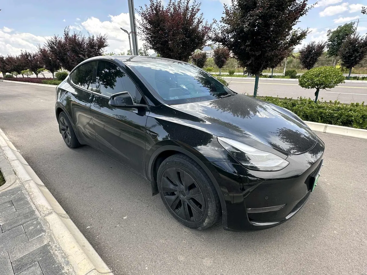 Tesla 2023 Model Y long endurance all-wheel drive version automatic transmission 5