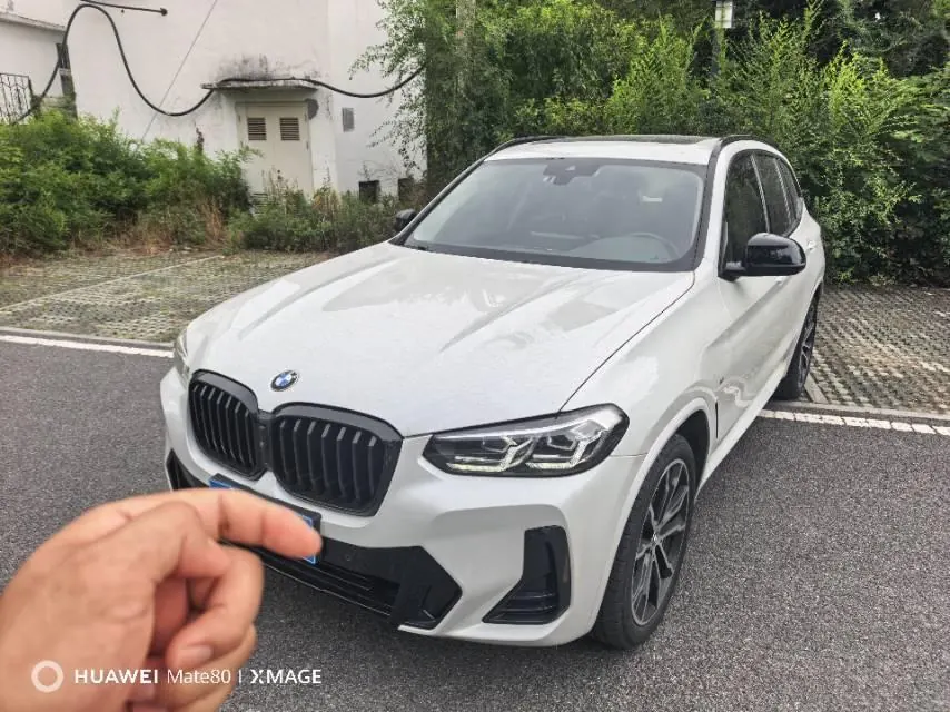 BMW 2022 X3 xDrive30i 2.0T exclusive M obsidian night set (modified) automatic gear - View 1