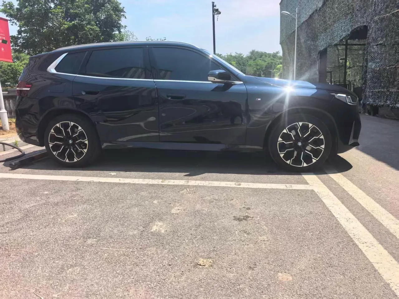 BMW 2025 X3 xDrive30L 2.0T exclusive m sports obsidian night suit automatic gear 2