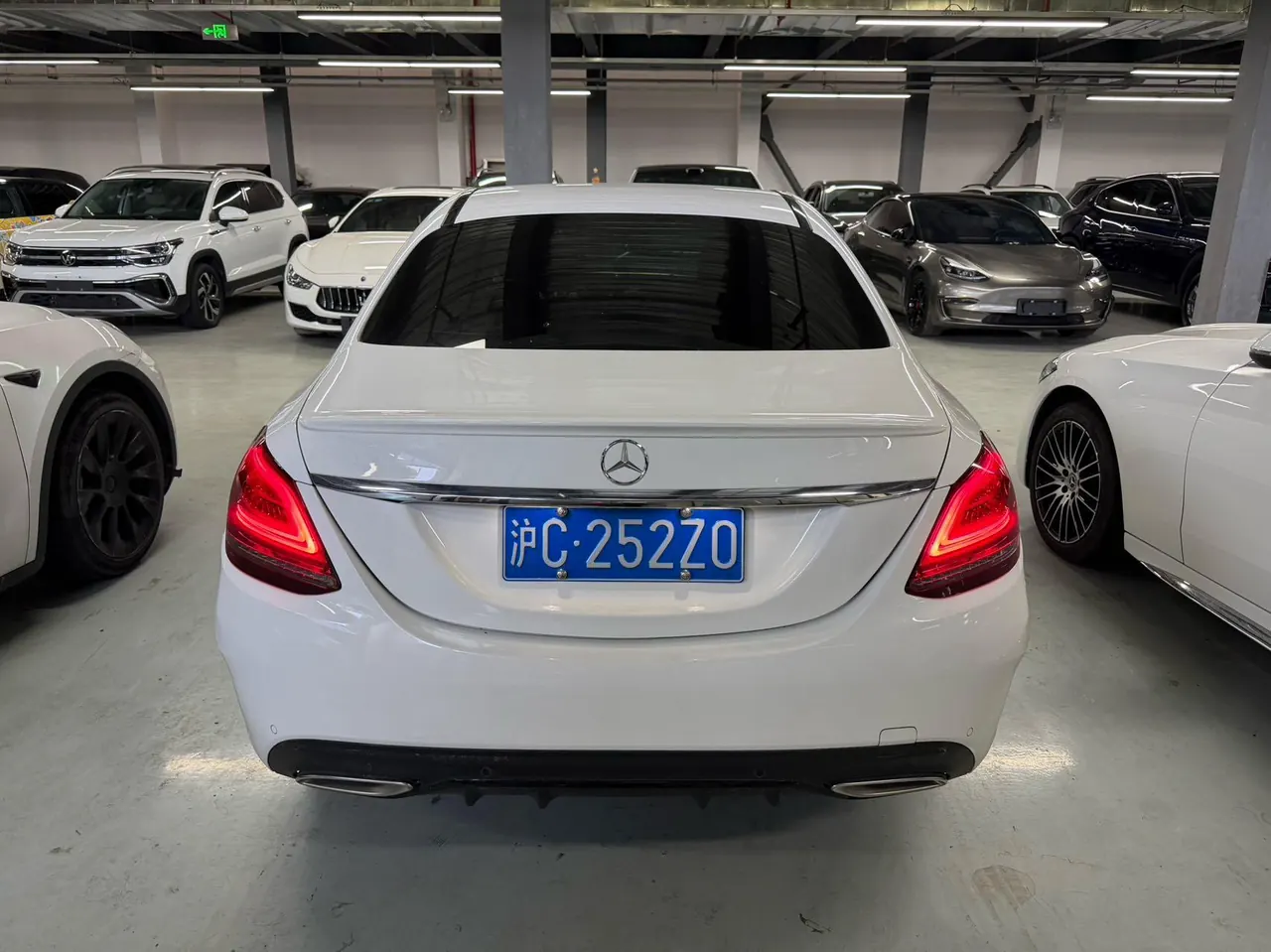 Mercedes Benz Class C 2021 C 260 48V 1.5T Star Yao Zhen Tibetan Edition Automatic Gear 10
