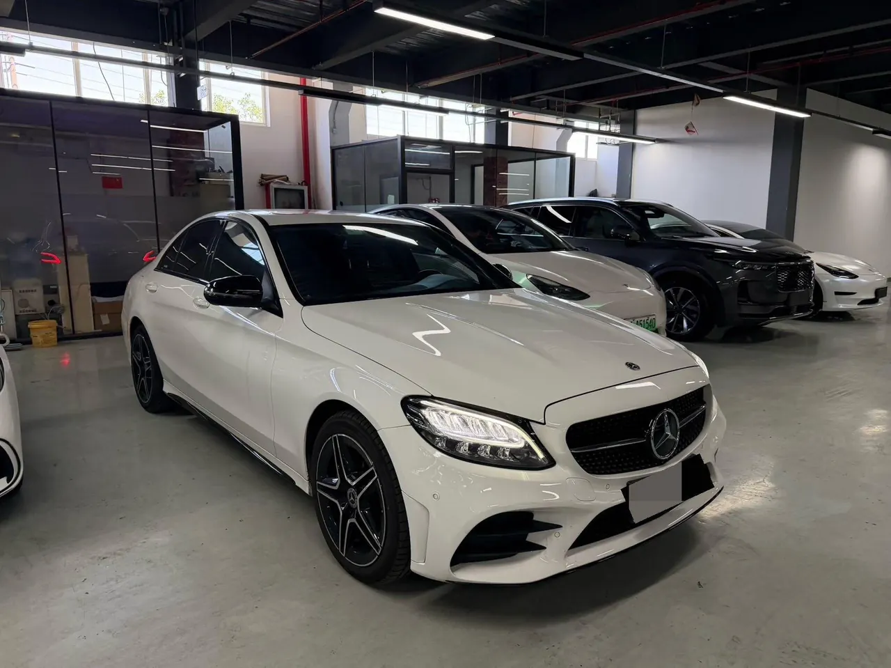 Mercedes Benz Class C 2021 C 260 48V 1.5T Star Yao Zhen Tibetan Edition Automatic Gear 3