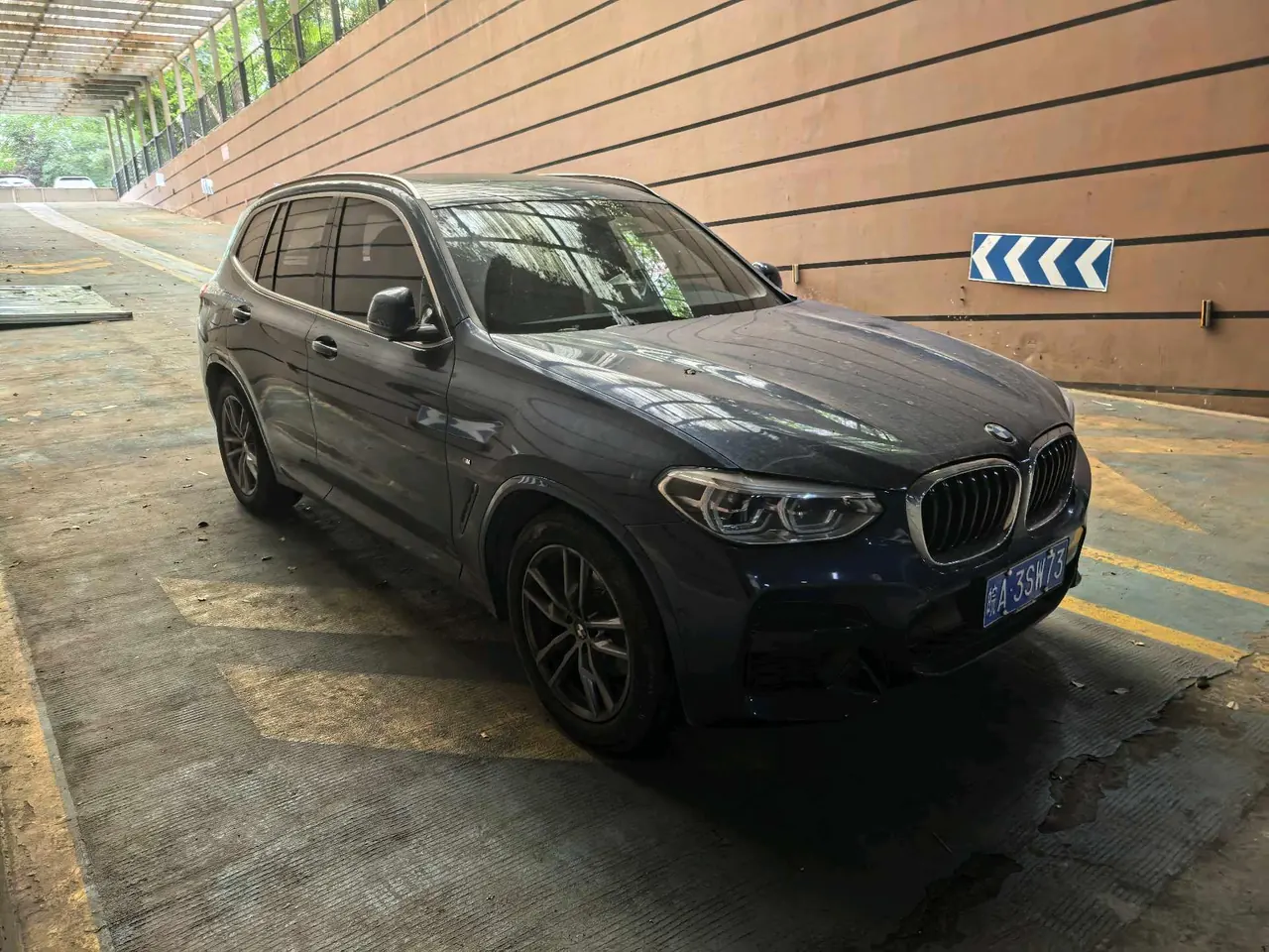 BMW 2021 X3 xDrive28i 2.0T M sports suit (changed) automatic gear 3