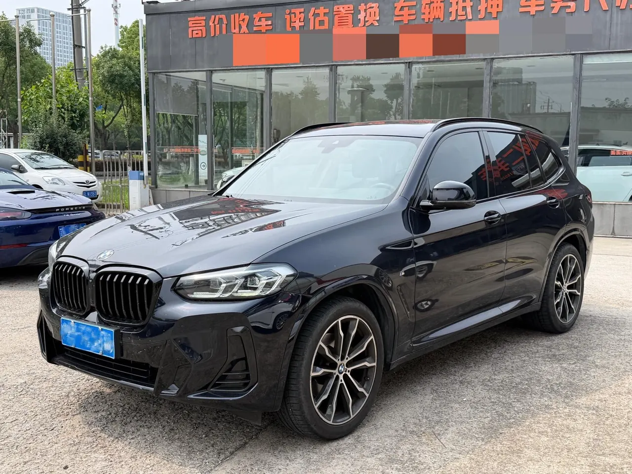 BMW 2022 X3 xDrive30i 2.0T exclusive M obsidian night set (modified) automatic gear - View 1