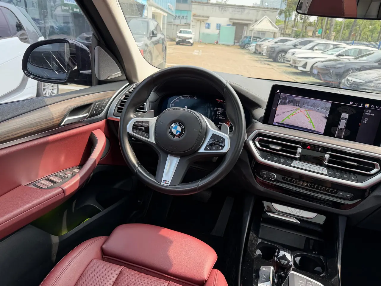 BMW 2022 X3 xDrive30i 2.0T exclusive M obsidian night set (modified) automatic gear 12