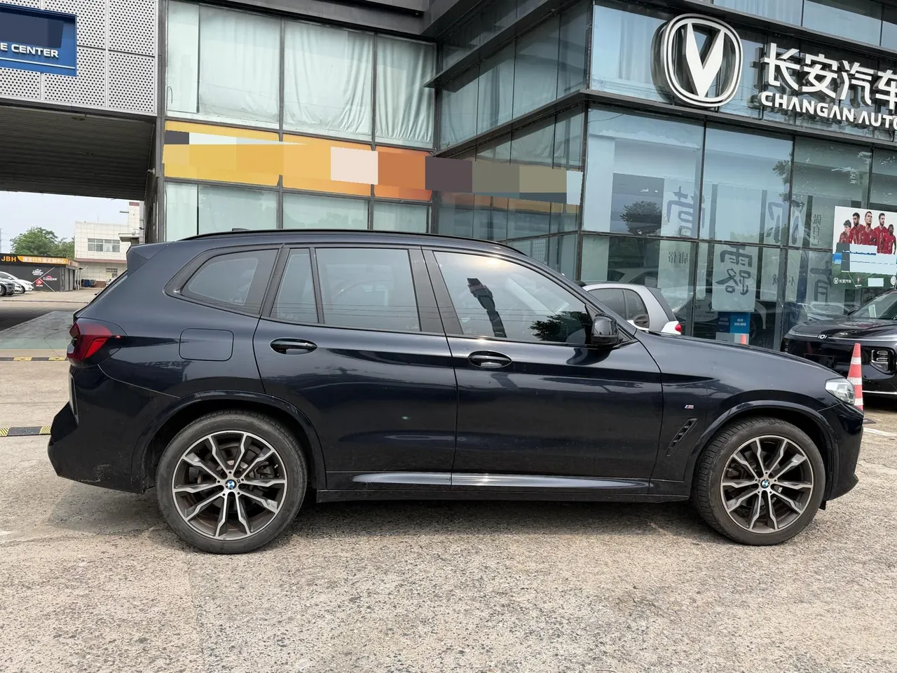 BMW 2022 X3 xDrive30i 2.0T exclusive M obsidian night set (modified) automatic gear 16