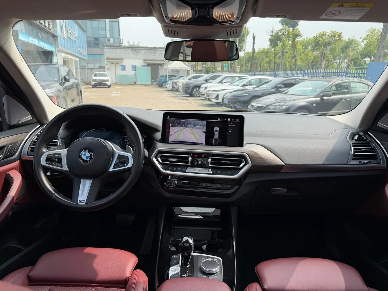 BMW 2022 X3 xDrive30i 2.0T exclusive M obsidian night set (modified) automatic gear 5