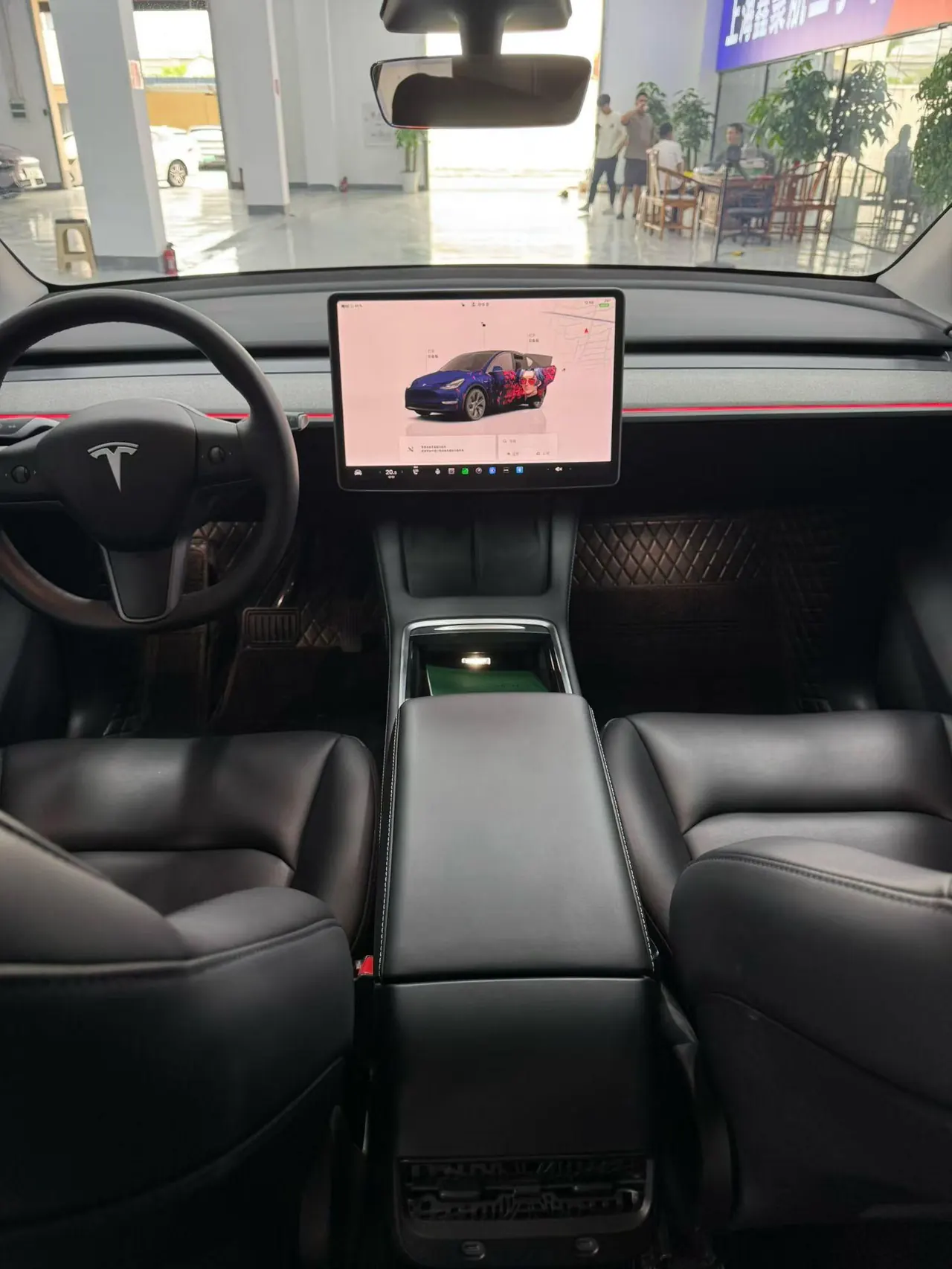 Tesla 2023 Model Y rear-wheel drive version automatic transmission 5