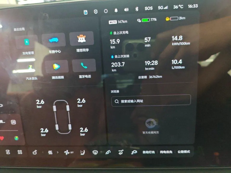 Li 2023 L9 Pro Edition Automatic Gear 6