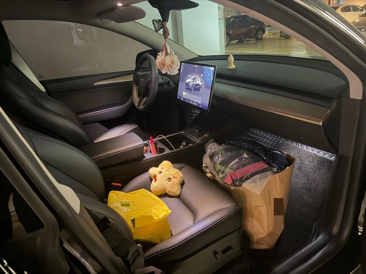 Tesla 2022 Model Y rear-wheel drive version automatic transmission 5