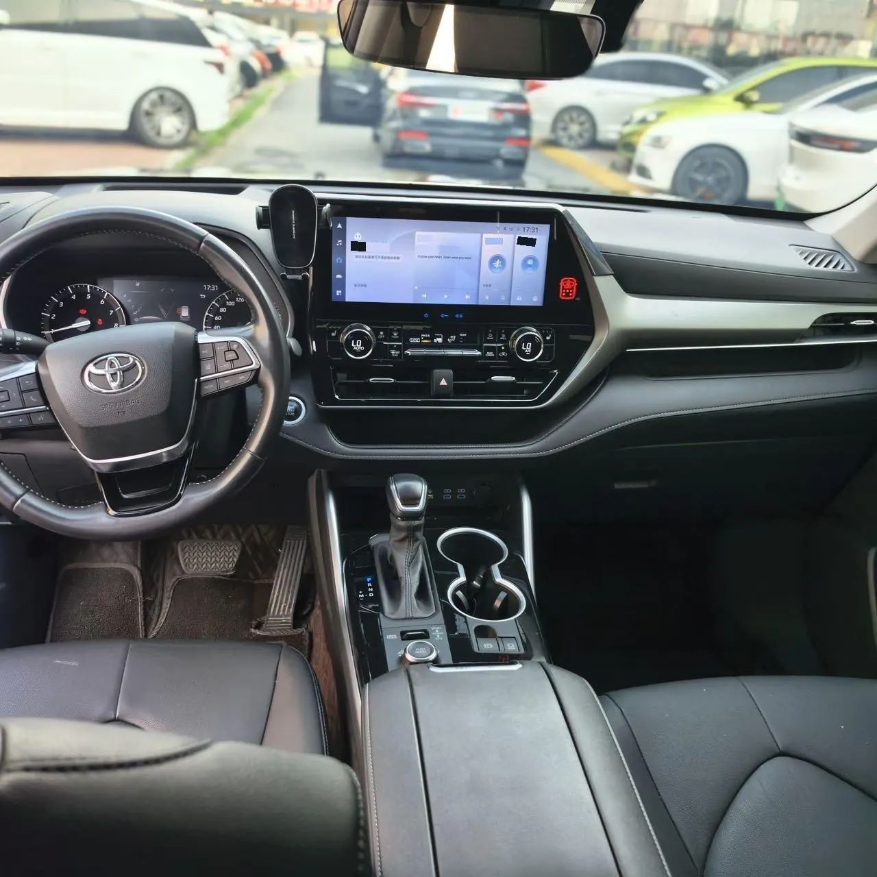 Toyota 2022 Highlander 2.0T 380T 4-wheel drive premium version 7-seat automatic gear 6