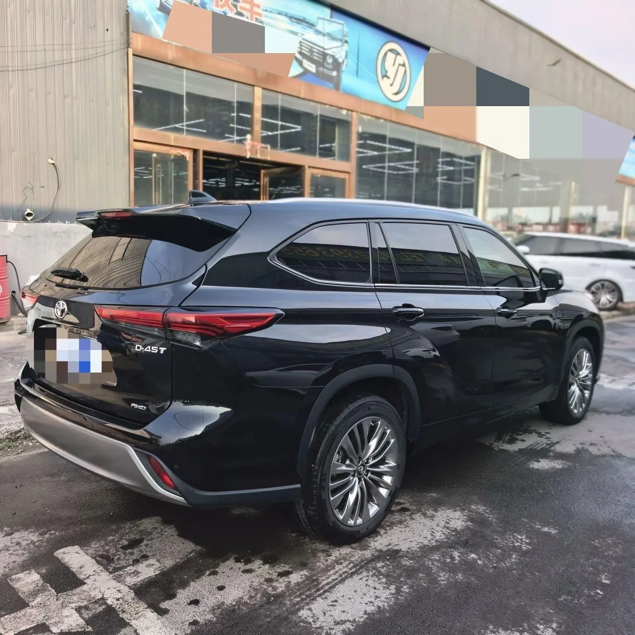 Toyota 2022 Highlander 2.0T 380T 4-wheel drive premium version 7-seat automatic gear 7
