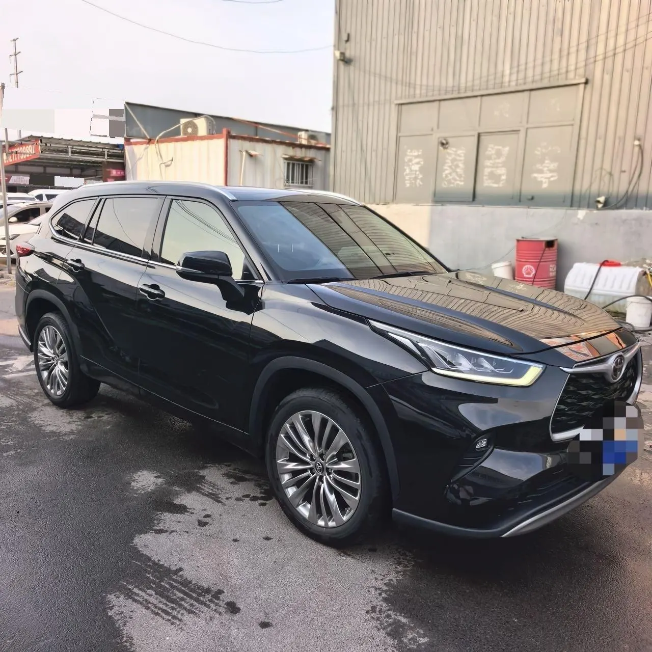 Toyota 2022 Highlander 2.0T 380T 4-wheel drive premium version 7-seat automatic gear 8