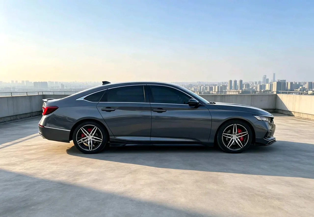 Honda 2022 10th Generation Accord 1.5T Stepless 260TURBO Magic Night Premium Edition Automatic Gear 3